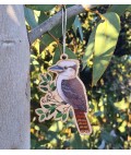 Wooden Decoration | Laughing Kookaburra
